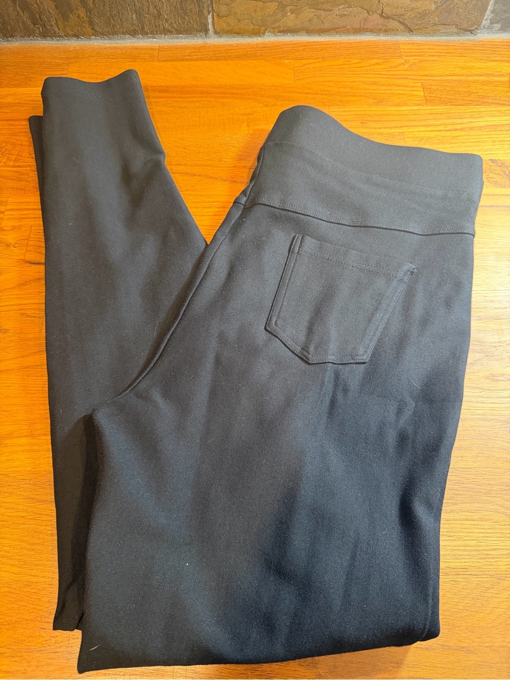 Maze Collection Women's High-Rise Black Skinny Ponte Pants size XL